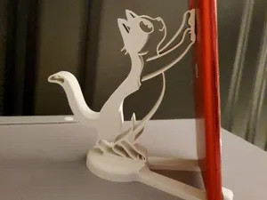 استند موبایل طرح گربه